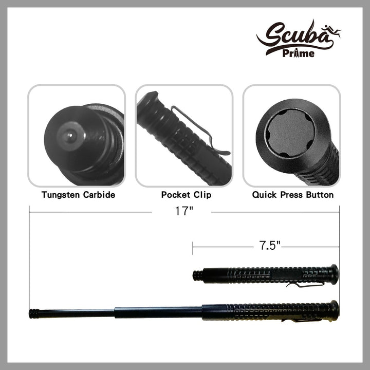 17" Retractable Baton kit